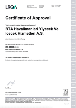ISO 22000_İzmir