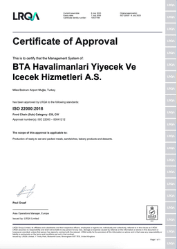 ISO 22000_Bodrum